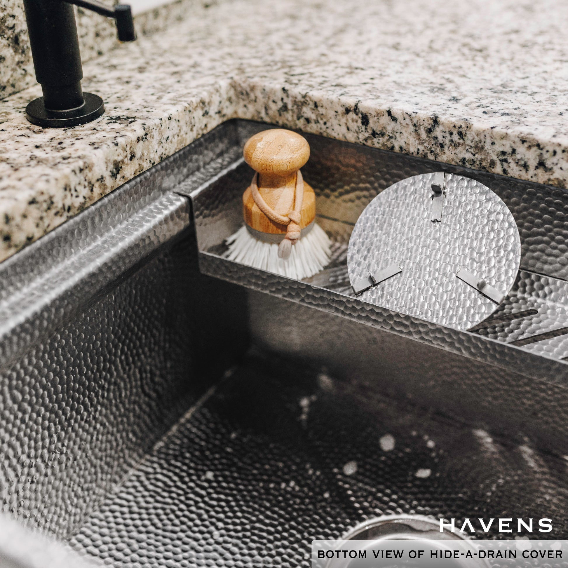 Hide A Drain - Stainless Steel - Havens | Luxury Metals