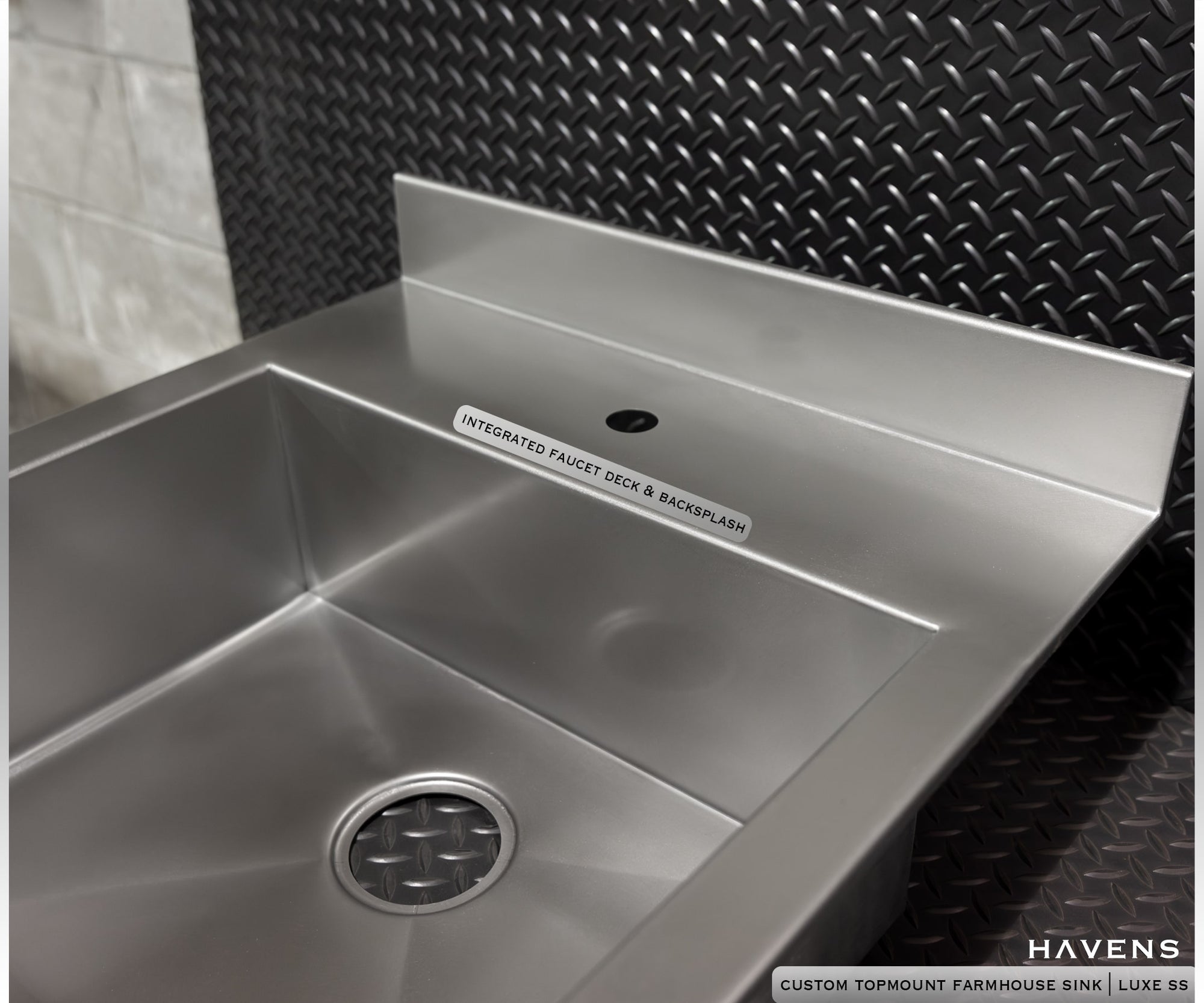 Element Farmhouse Sink - Stainless