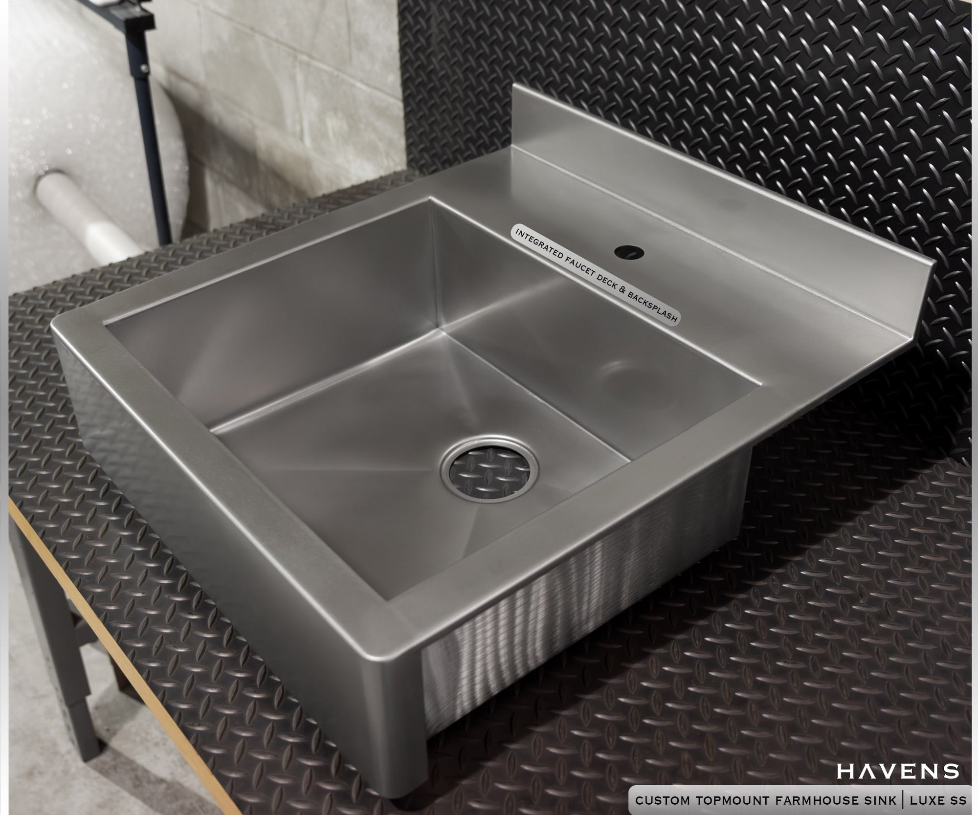 Element Farmhouse Sink - Stainless
