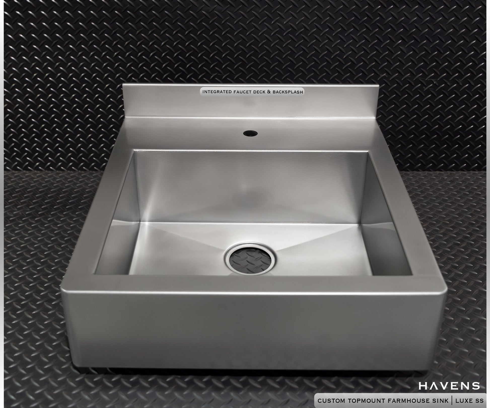 Element Farmhouse Sink - Stainless - Havens | Luxury Metals