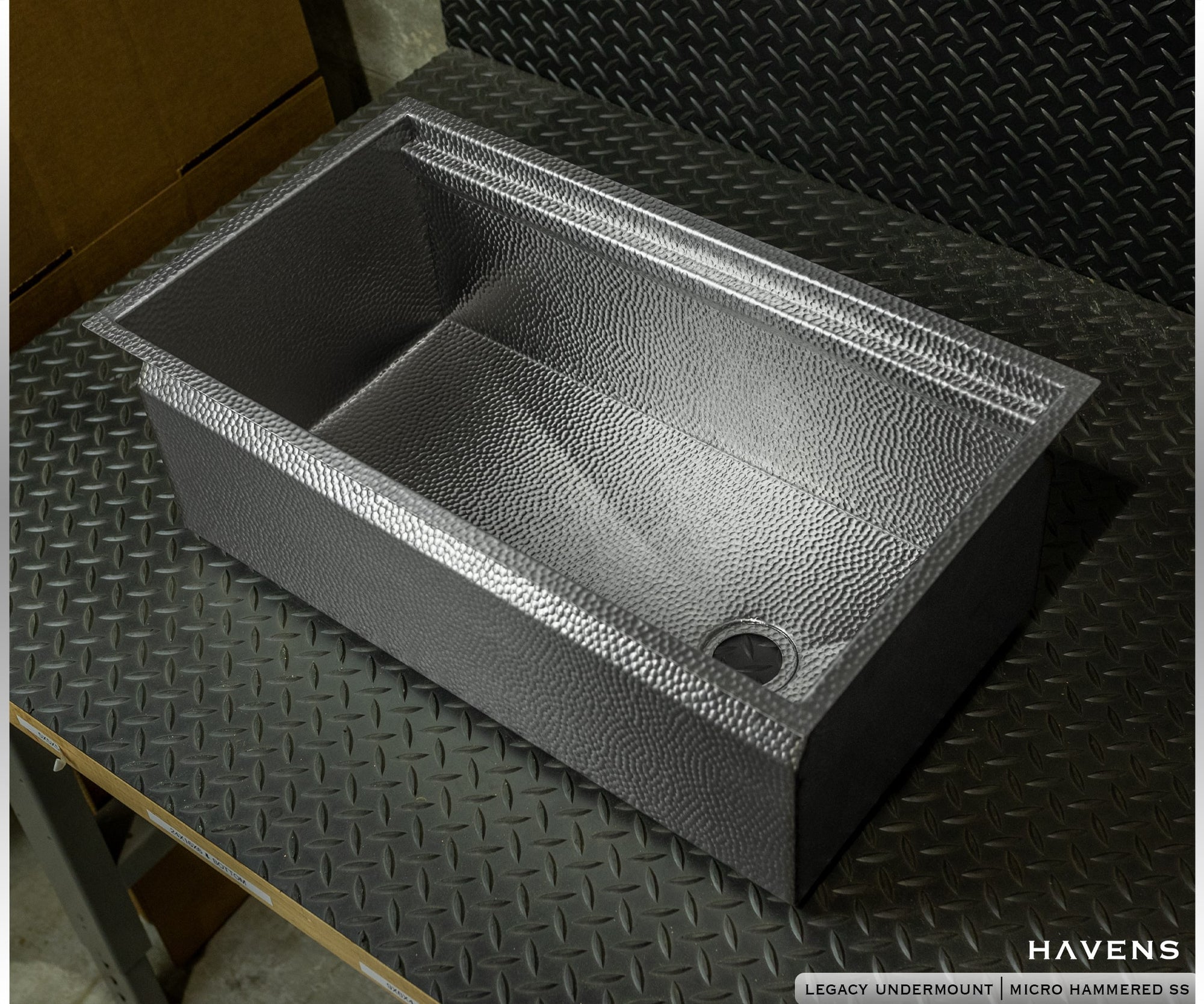 Legacy Undermount Sink - Micro Hammered Stainless