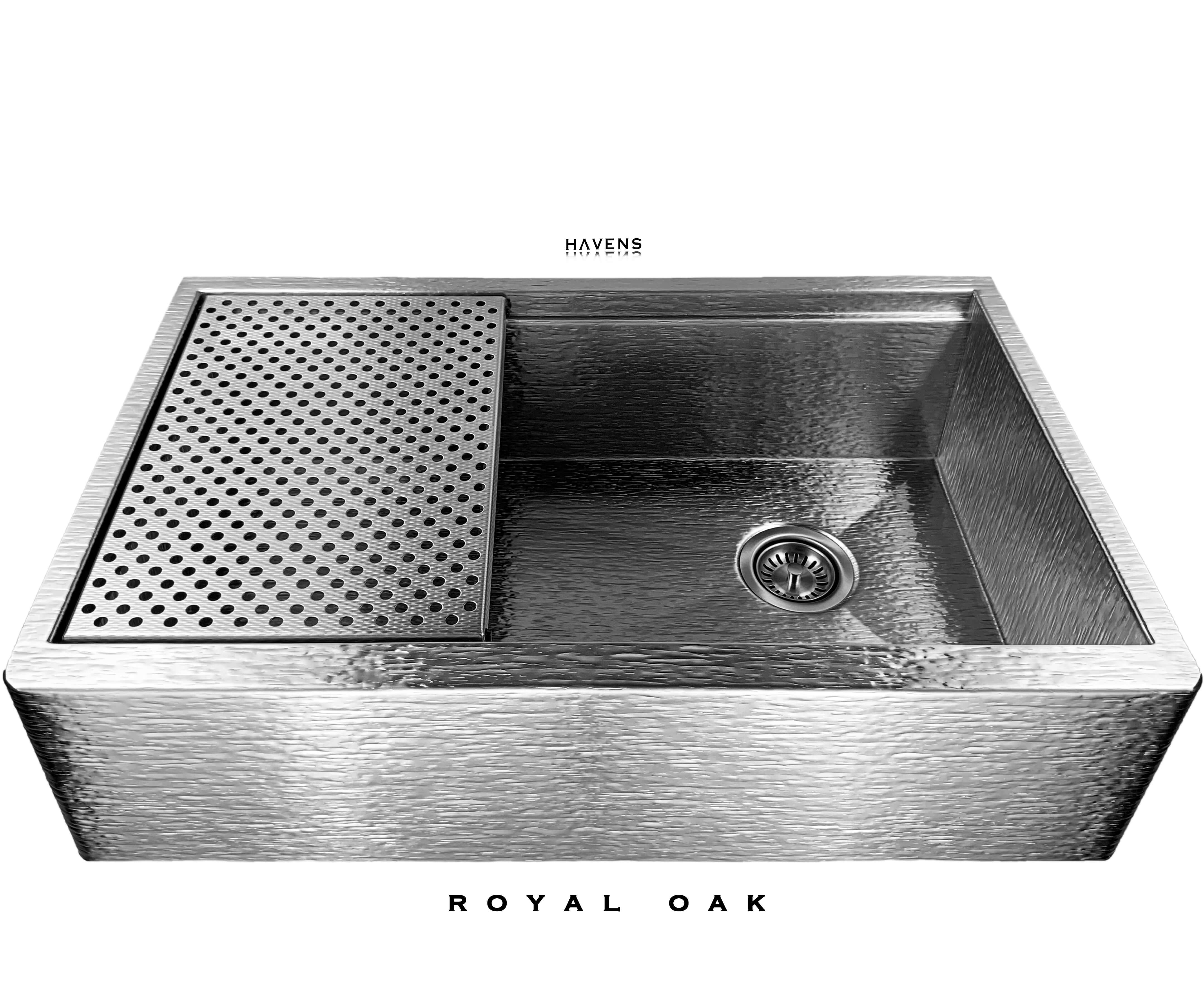 Legacy Farmhouse Sink - Stainless Steel - Havens | Luxury Metals