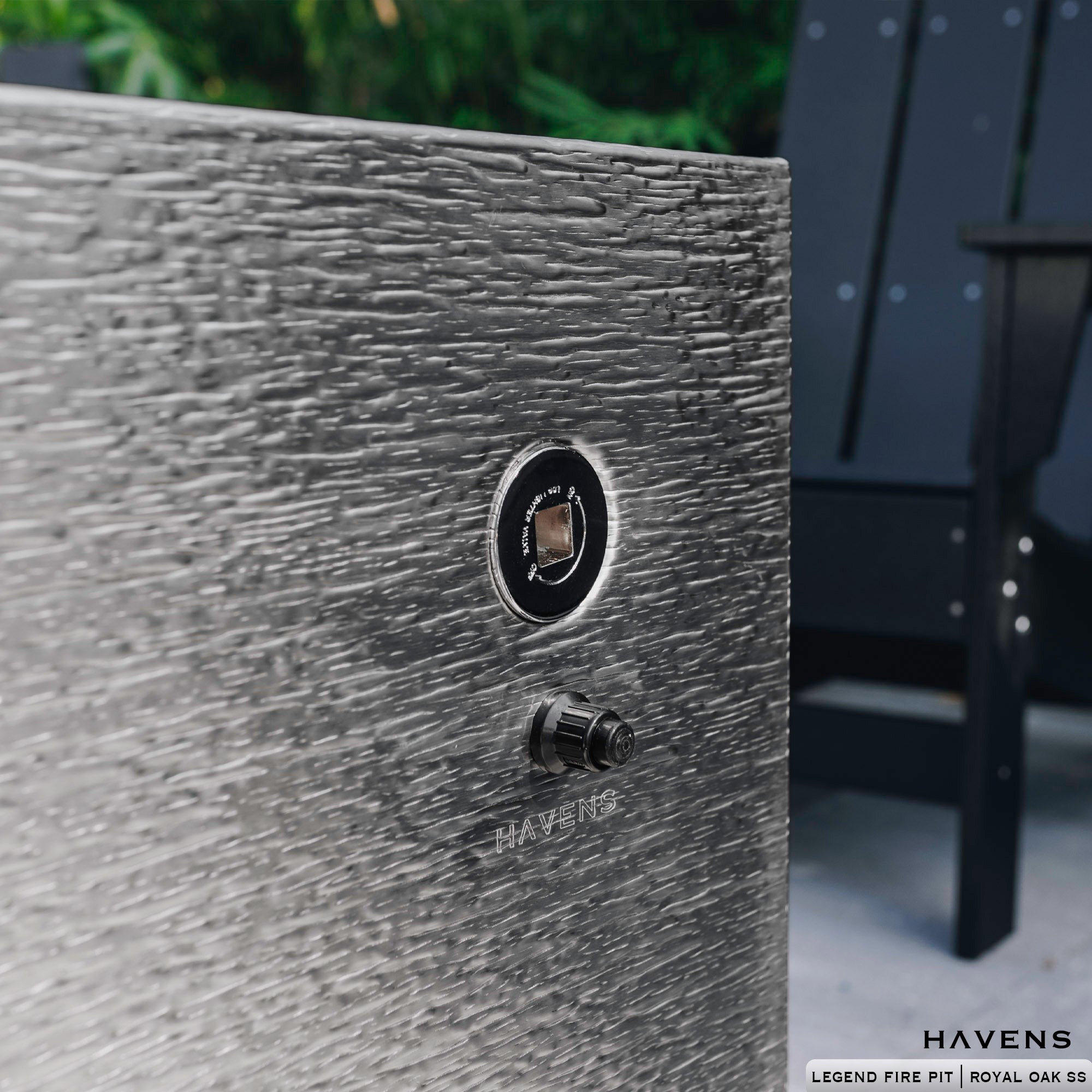 Legend Fire Pit - Stainless - Havens | Luxury Metals