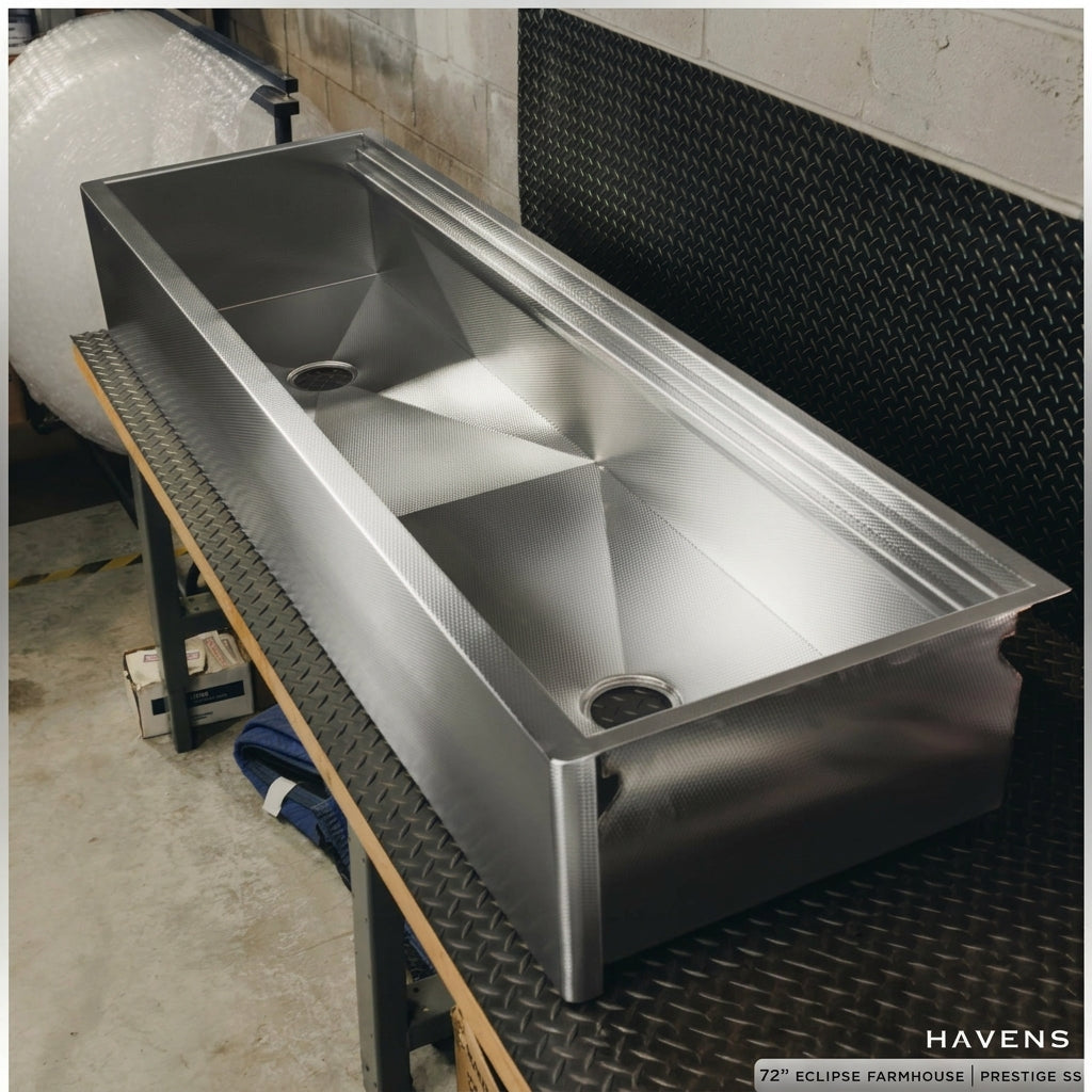 Topmount Eclipse Dual-Tier Sink