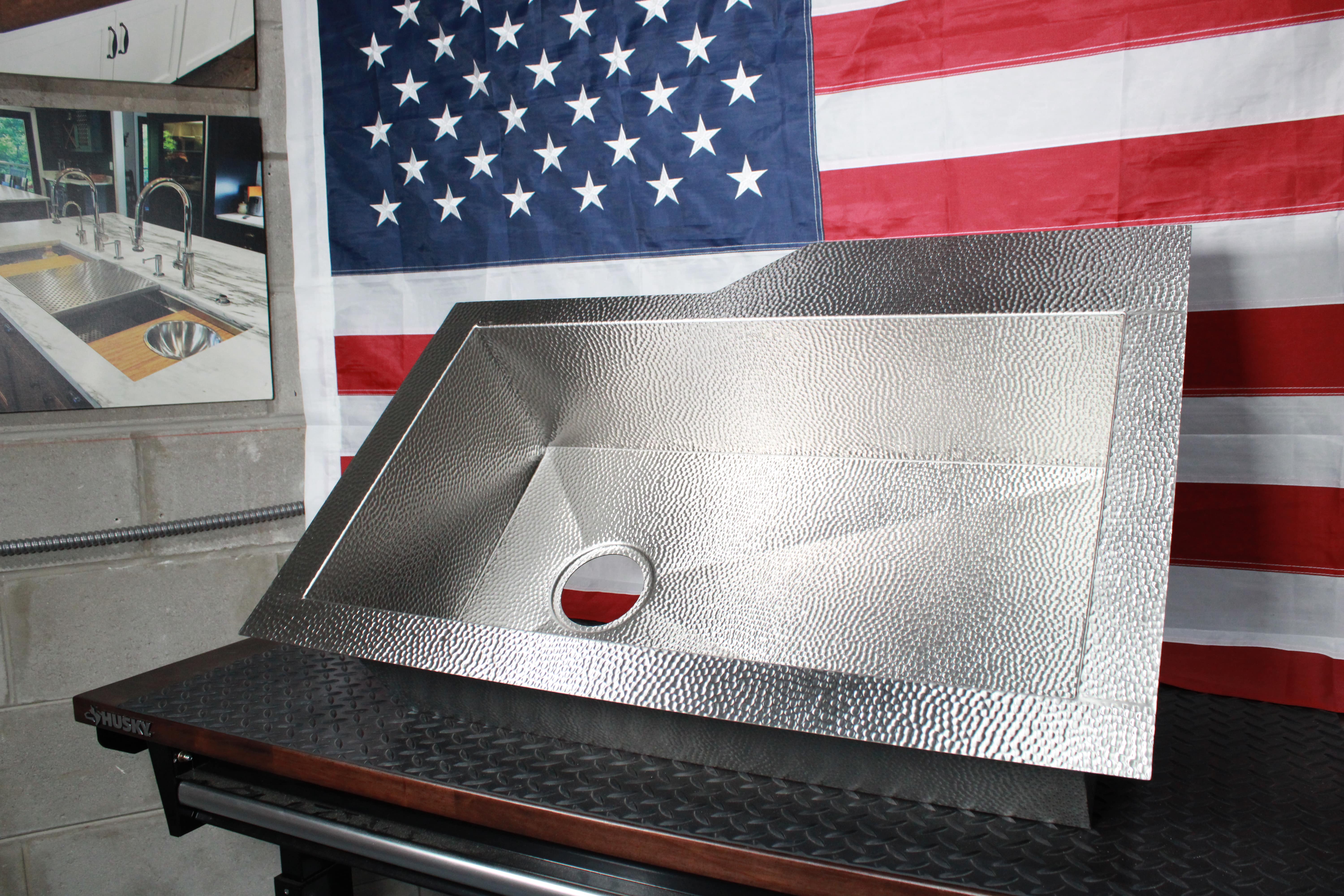 Faucet Deck Sink - Stainless Steel
