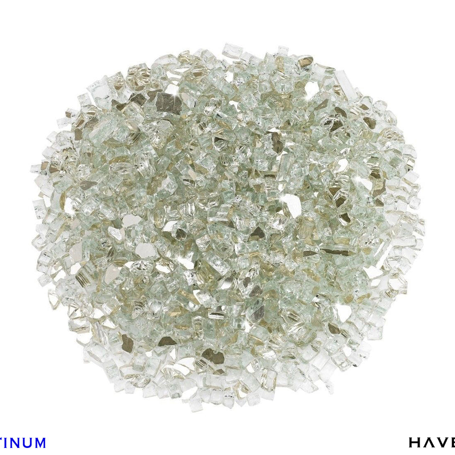 Fire Glass Rocks - Havens | Luxury Metals
