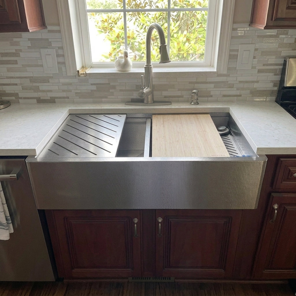 Legacy Farmhouse Sink - Stainless Steel