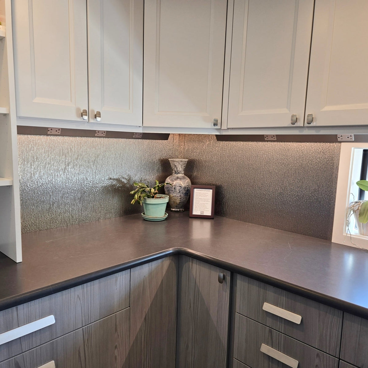 Stainless Steel Backsplash - Custom Size