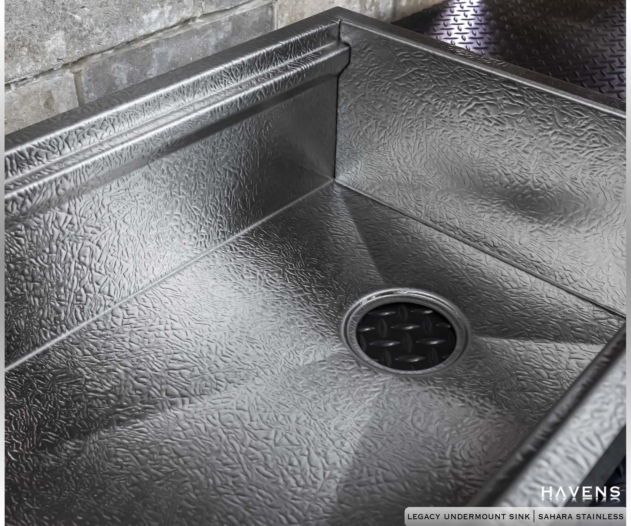 Legacy Undermount Sink  - Stainless Steel - Havens | Luxury Metals