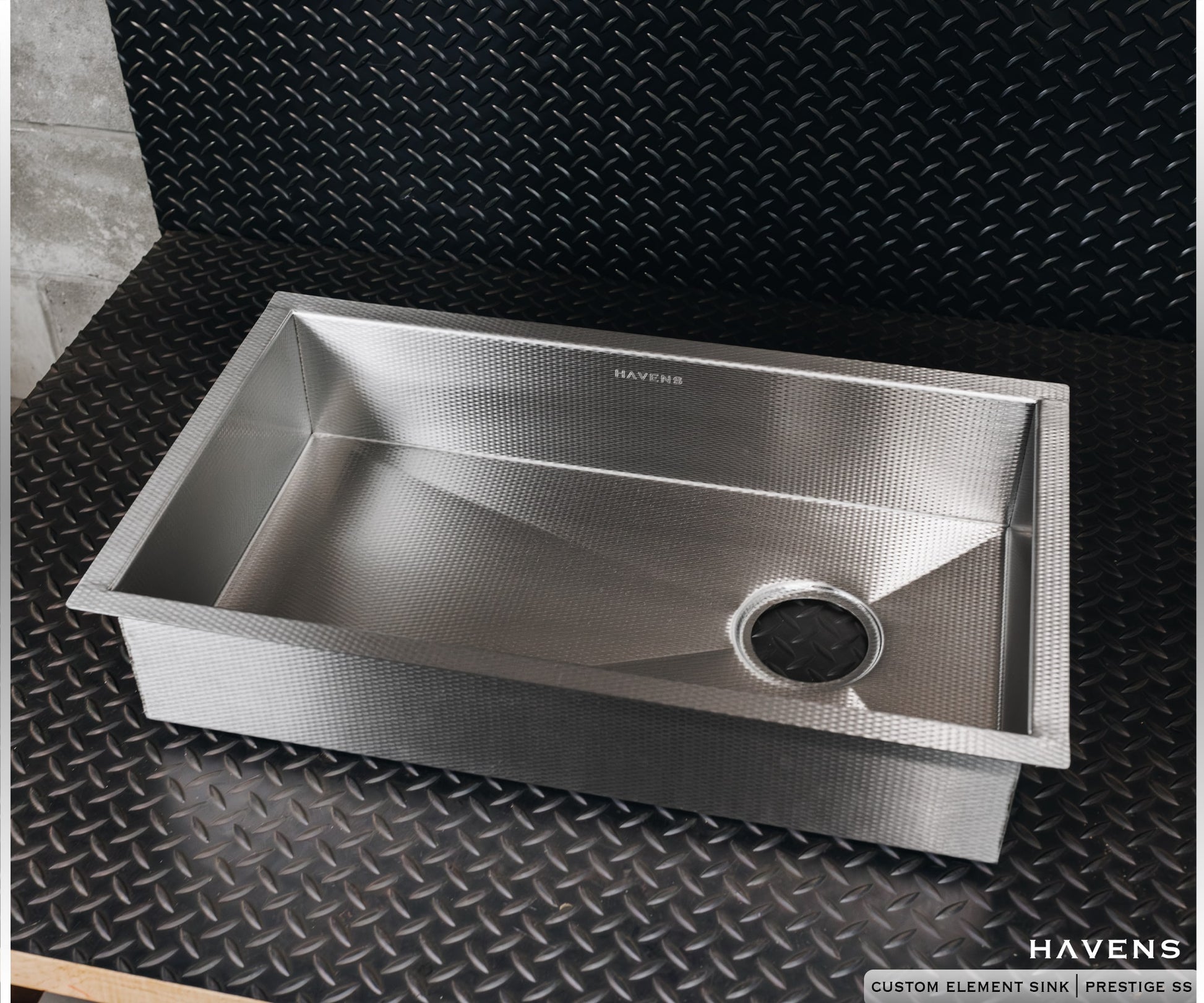 Element Sink - Stainless - Havens | Luxury Metals