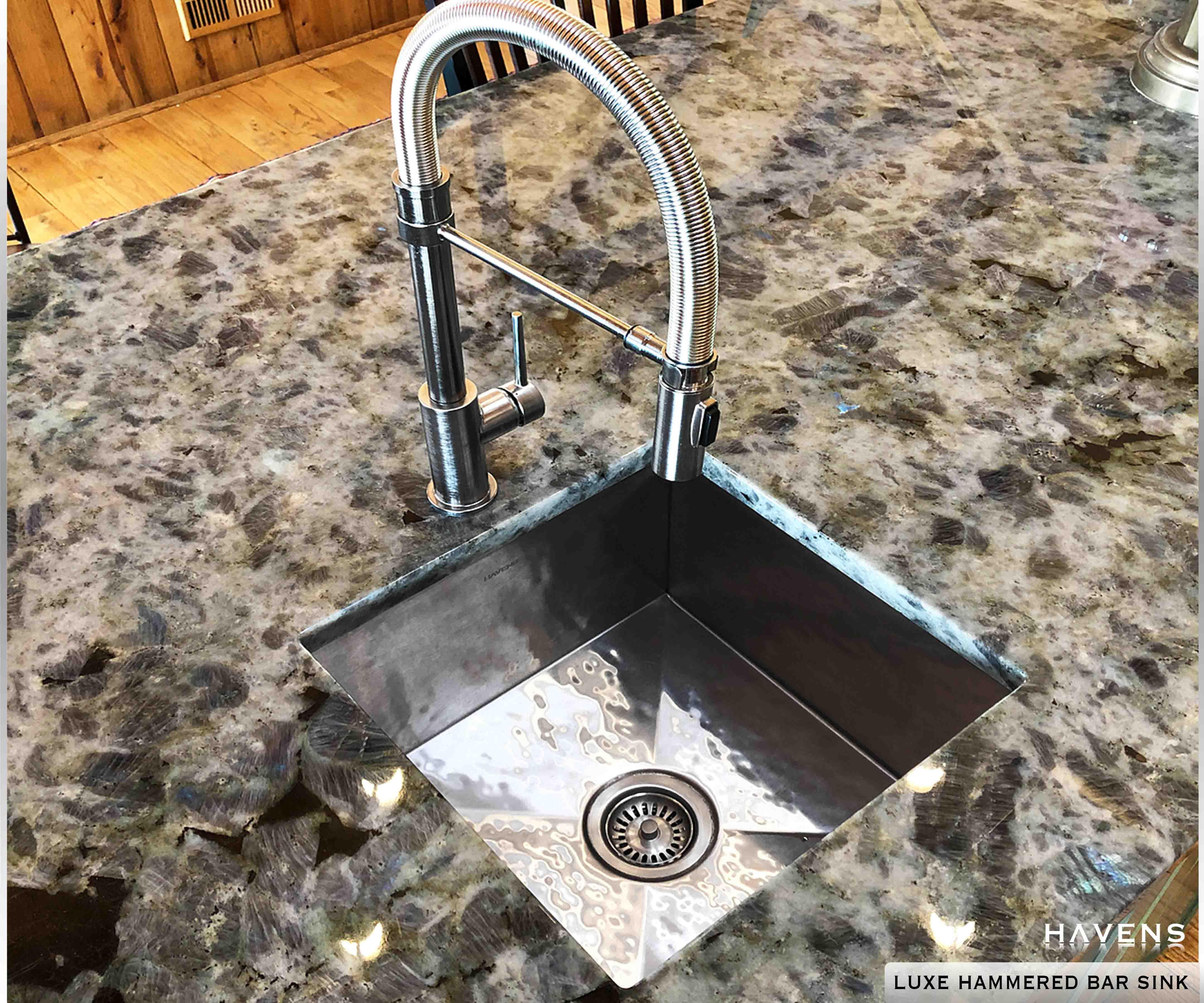 Luxe Hand Hammered Sink - Made in USA