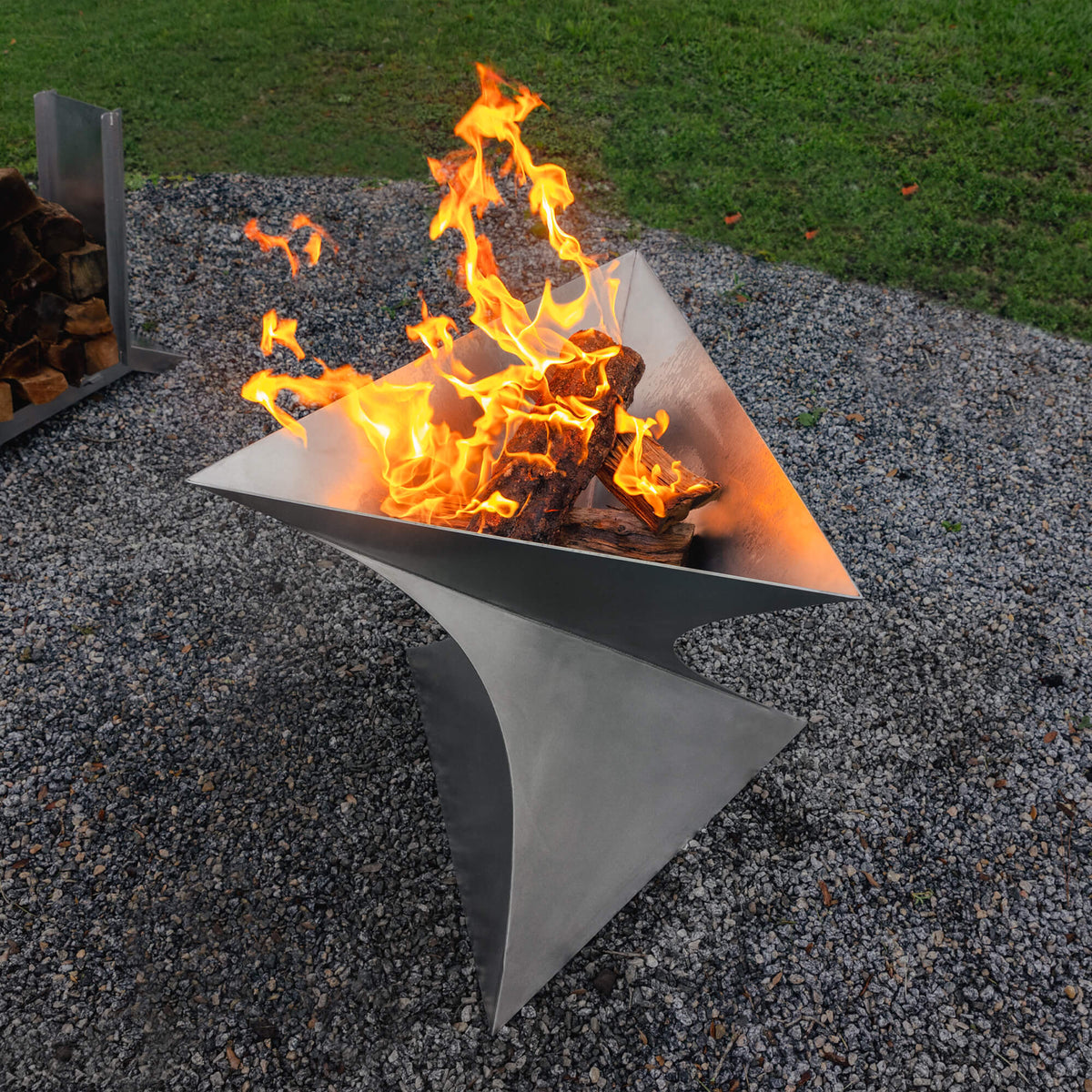 Trinity Fire Feature - Stainless - Havens | Luxury Metals