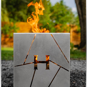 Warrior Fire Pit - Stainless - Havens | Luxury Metals