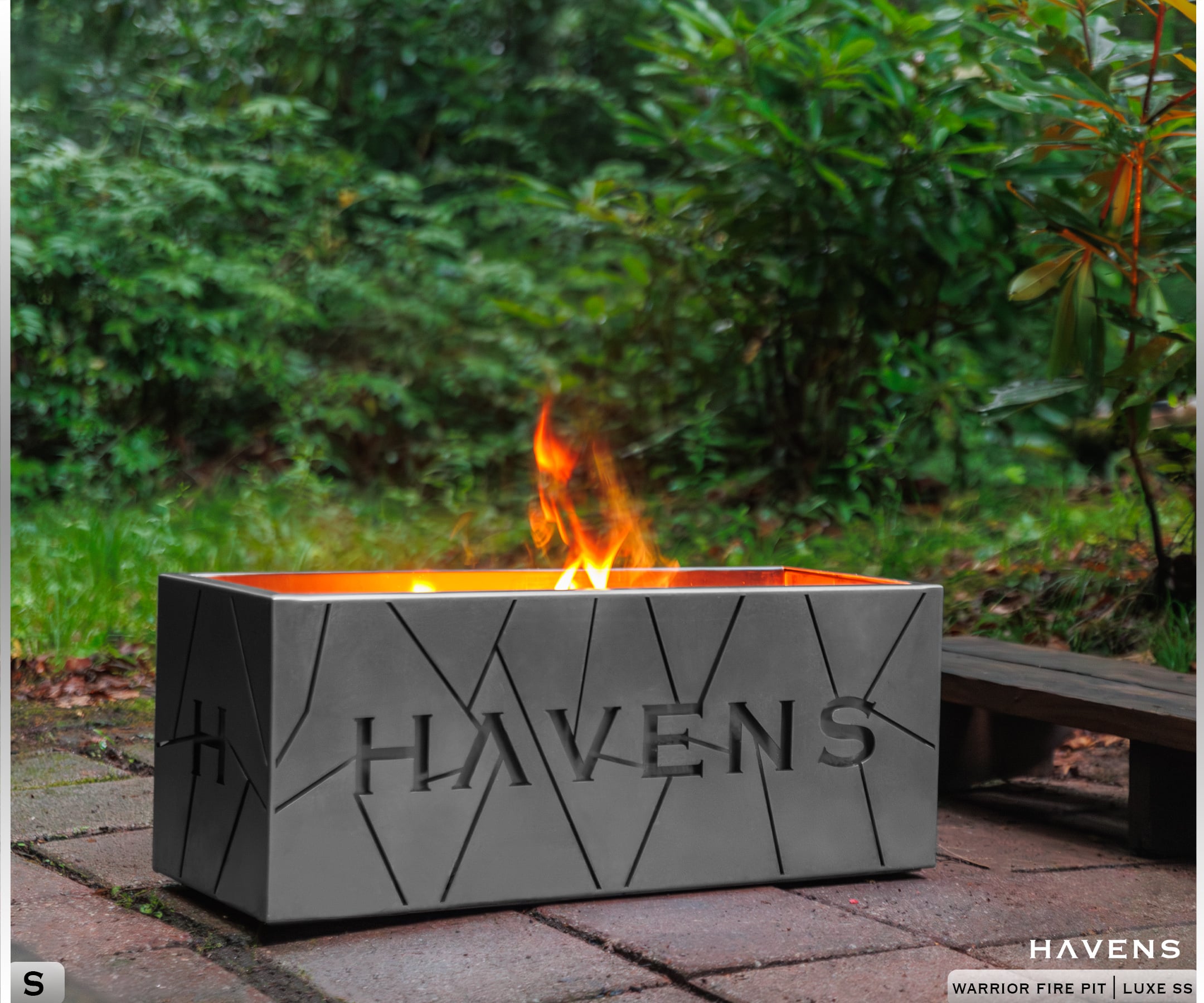 Warrior Fire Pit - Stainless - Havens | Luxury Metals
