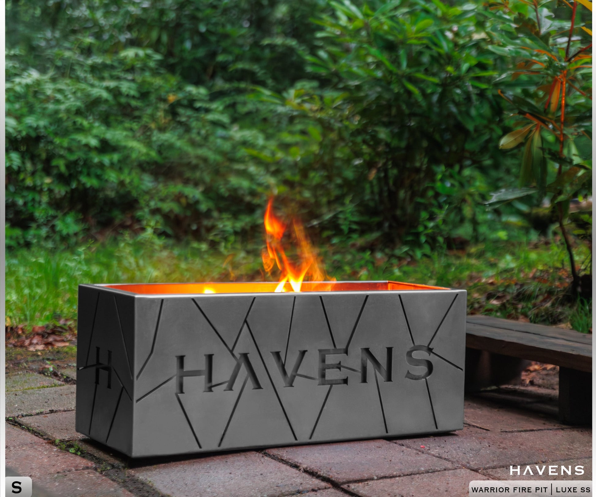 Warrior Fire Pit - Stainless - Havens | Luxury Metals