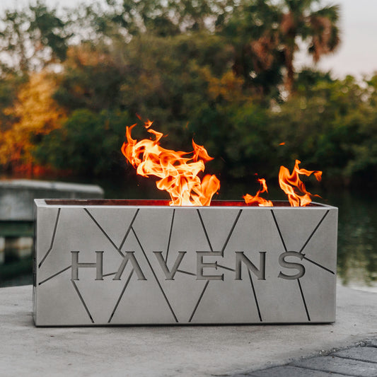 Warrior Fire Pit - Stainless - Havens | Luxury Metals