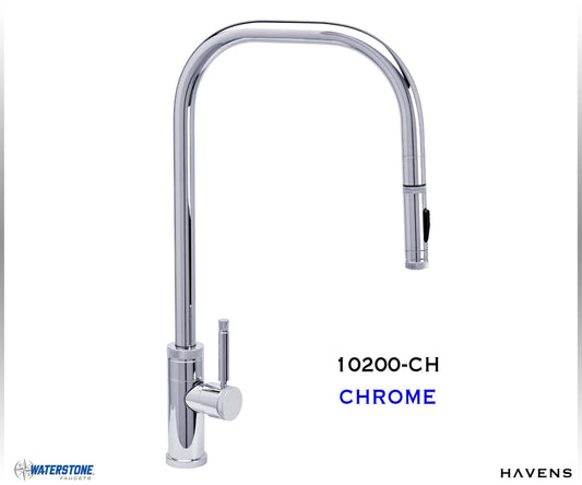 Waterstone Fulton Industrial PLP Pulldown Faucet – 10200 - Havens | Luxury Metals