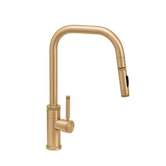 Waterstone Fulton Industrial PLP Angled Pulldown Faucet – 10220 - Havens | Luxury Metals