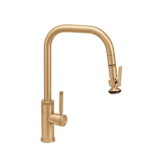 Waterstone Fulton Industrial PLP Angled Pulldown Faucet – 10270 - Havens | Luxury Metals