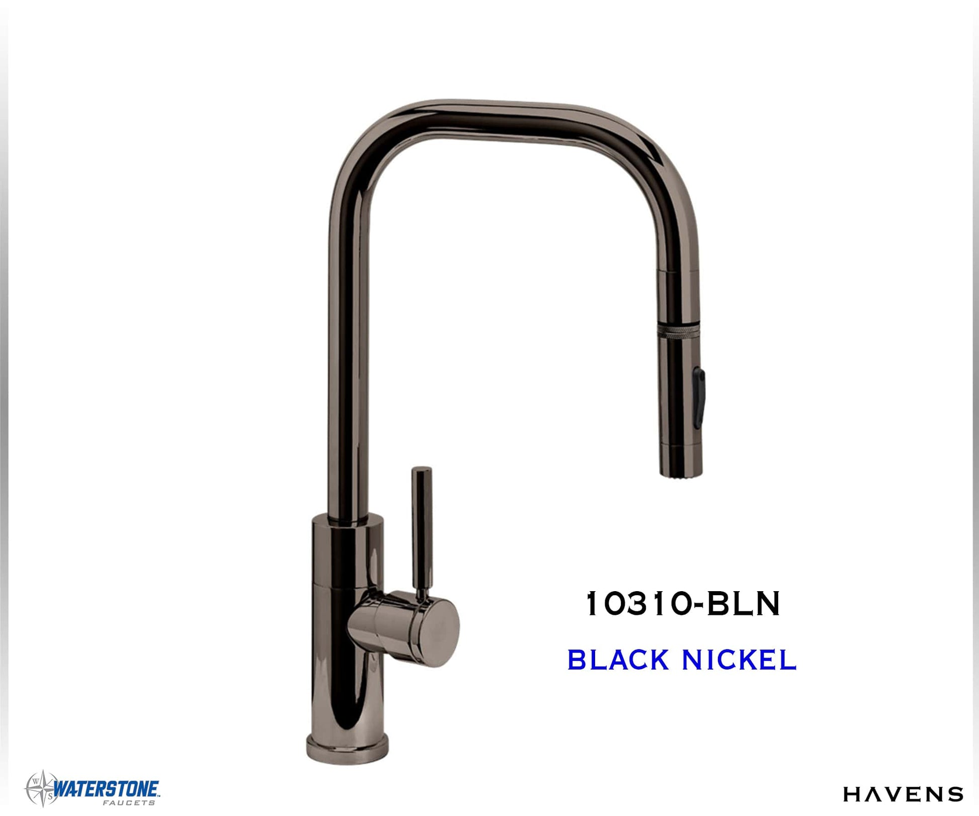 Waterstone Fulton Modern PLP Pulldown Faucet – 10310 - Havens | Luxury Metals