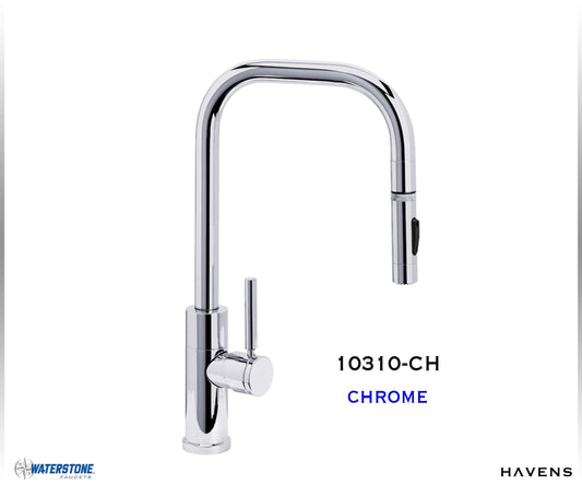 Waterstone Fulton Modern PLP Pulldown Faucet – 10310 - Havens | Luxury Metals