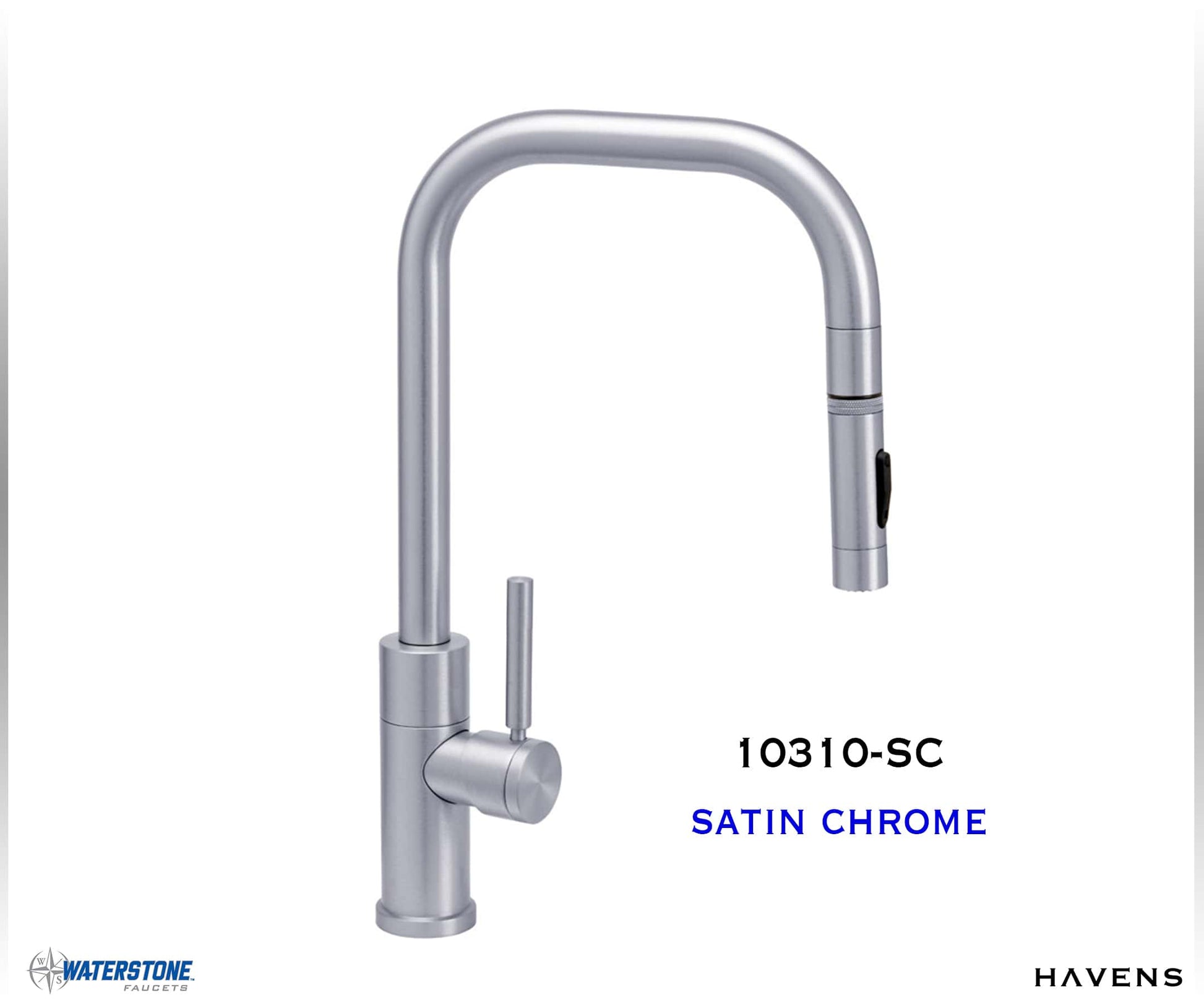 Waterstone Fulton Modern PLP Pulldown Faucet – 10310 - Havens | Luxury Metals