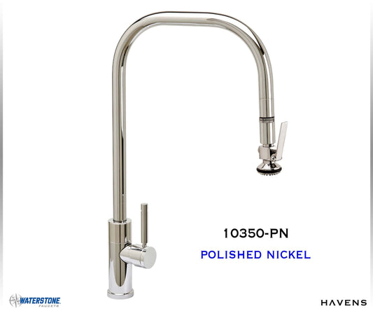 Waterstone Fulton Modern Extended Reach PLP Faucet – 10350 - Havens | Luxury Metals