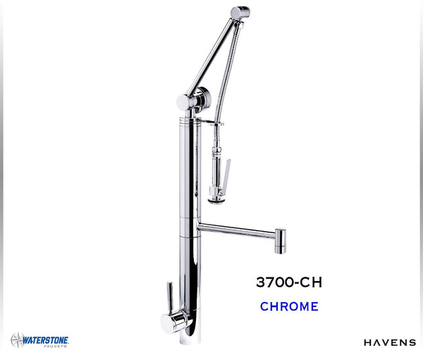 寶FF-207 PEARLY GATED3㎏ 内口径23㎝ Waterstone Contemporary Gantry Faucet – Straight Spout 3700 - USA