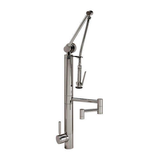 Waterstone Contemporary Gantry Faucet – Straight Spout 3710-12 - Havens | Luxury Metals