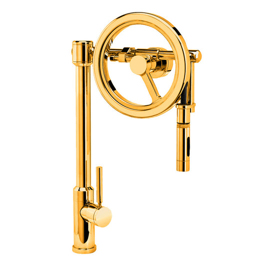 Waterstone Endeavor Wheel Faucet 5125 - Havens | Luxury Metals