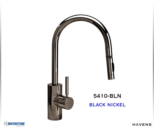 Waterstone Contemporary PLP Pulldown Faucet - 5410 - Havens | Luxury Metals