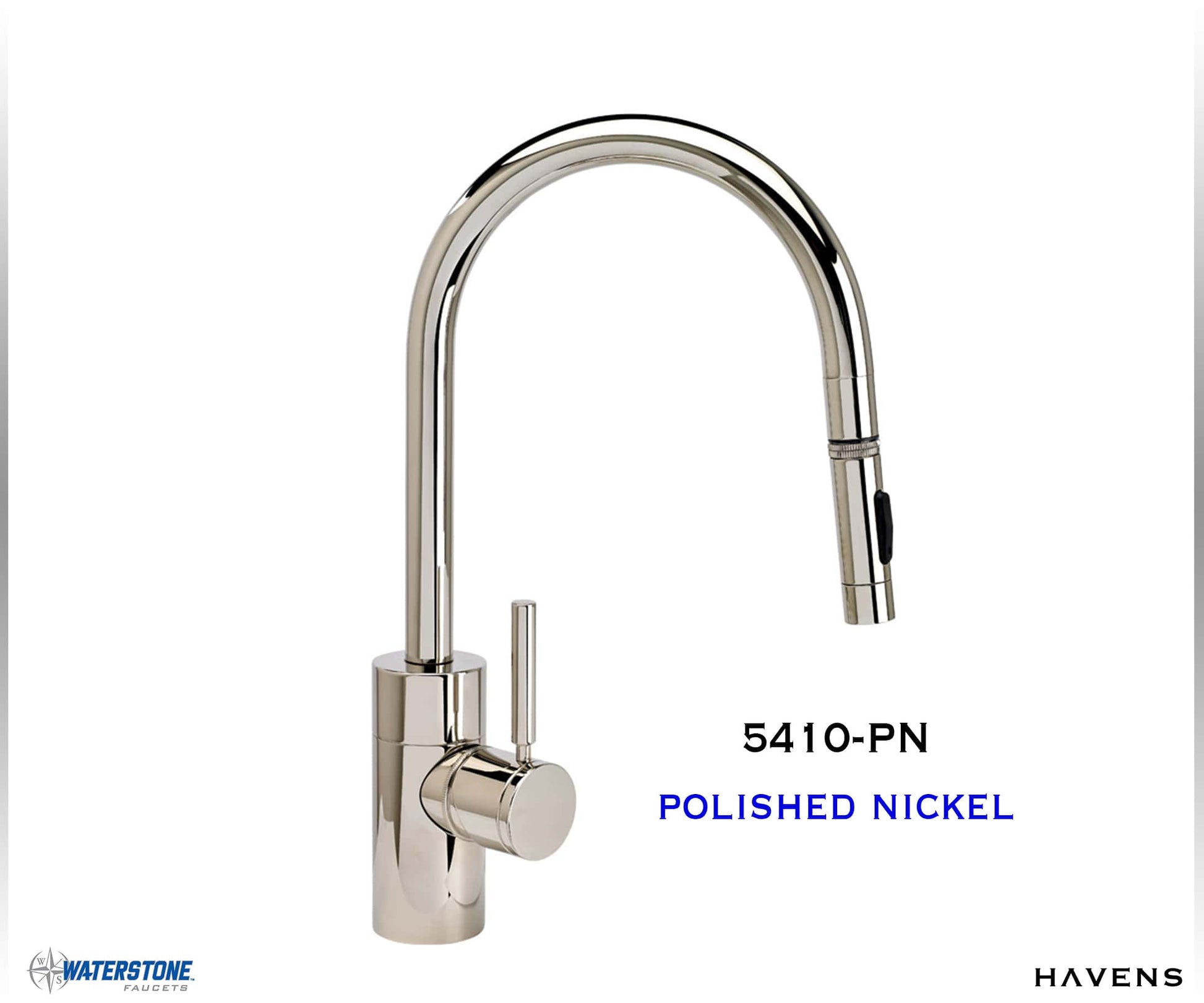 Waterstone Contemporary PLP Pulldown Faucet - 5410 - Havens | Luxury Metals