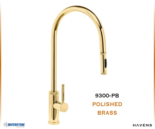 Waterstone Industrial Extended Reach PLP Pulldown Faucet 9300 - Havens | Luxury Metals