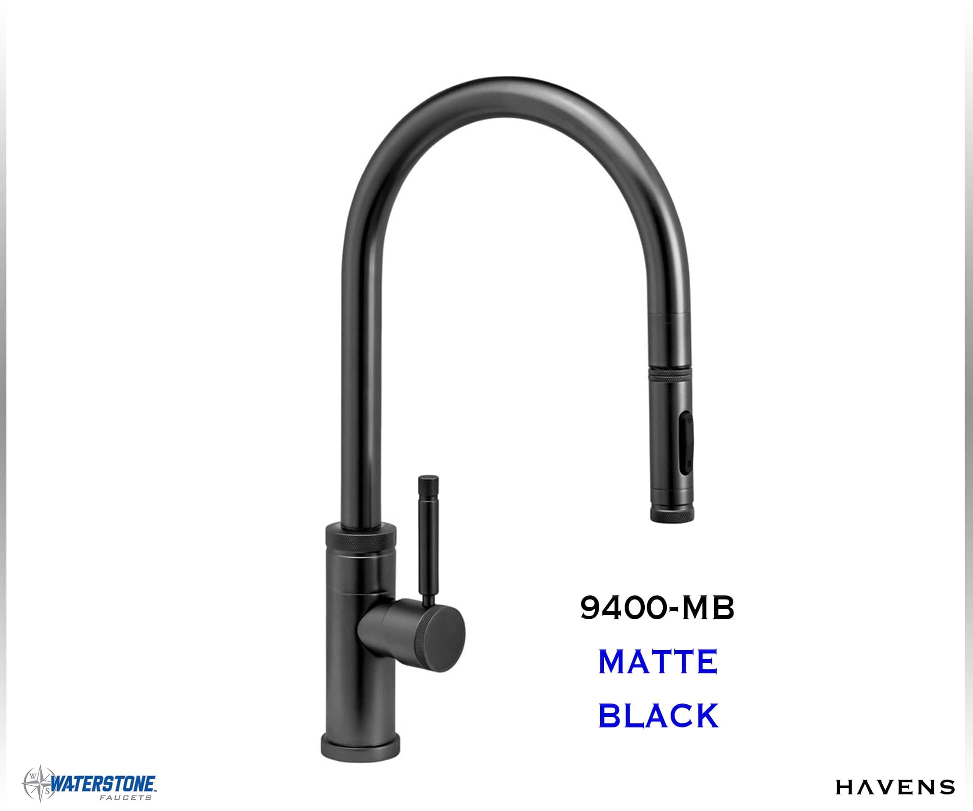 Waterstone Industrial PLP Pulldown Faucet - 9800 - Havens | Luxury Metals