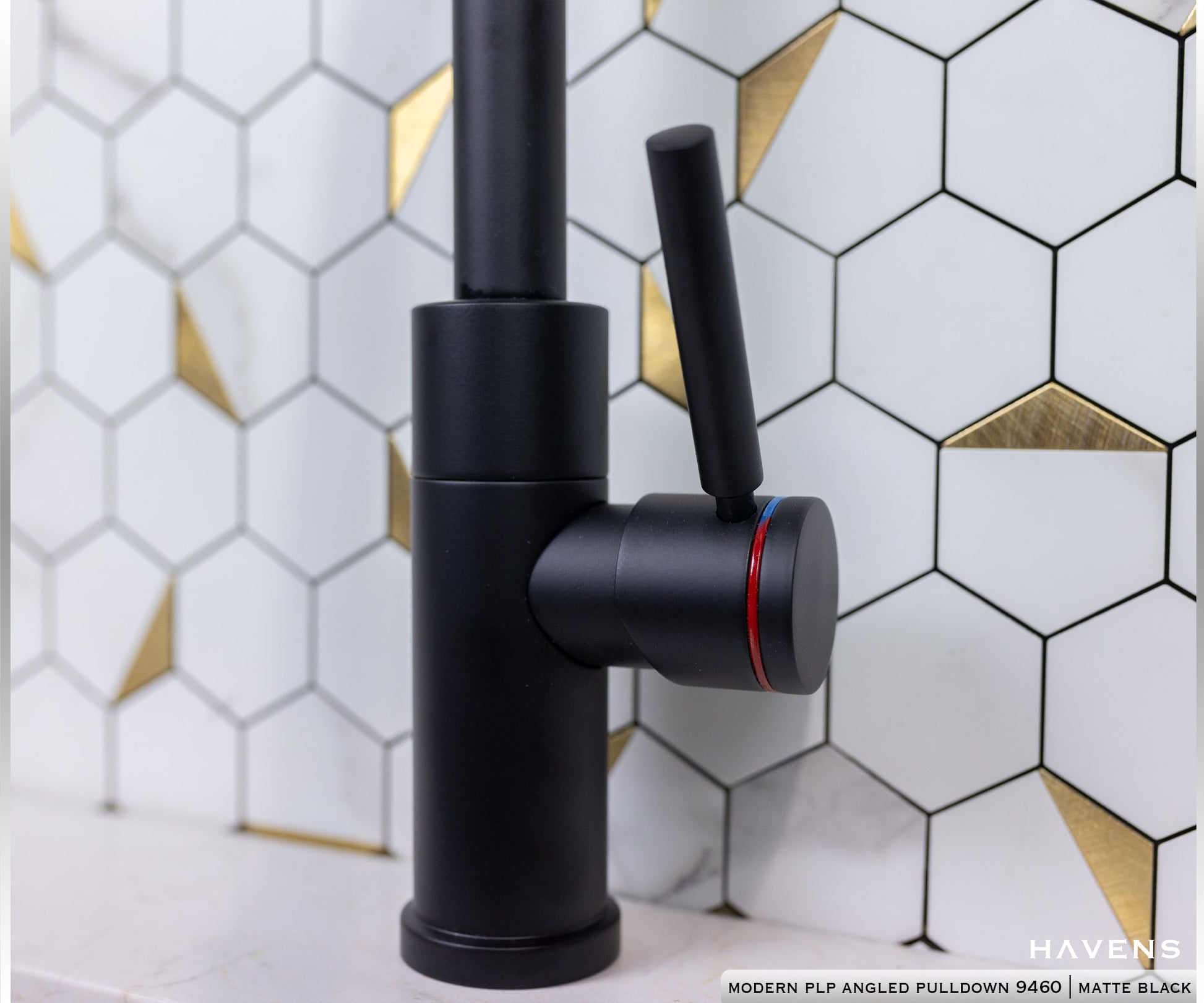 Waterstone Modern PLP Angled Pulldown Faucet - 9460 - Havens