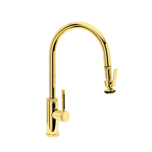 Waterstone Industrial PLP Pulldown Faucet - 9810 (Angled) - Havens | Luxury Metals