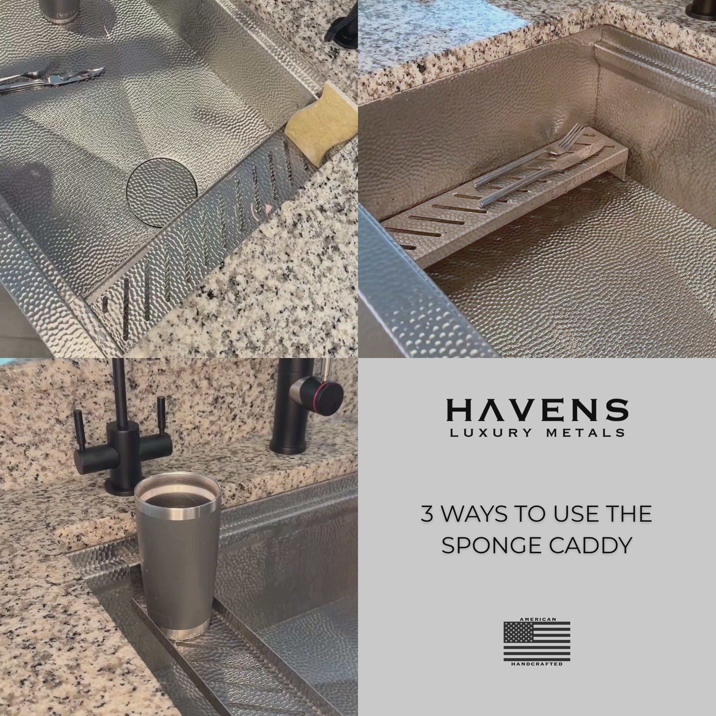 Sponge Caddy - Stainless Steel