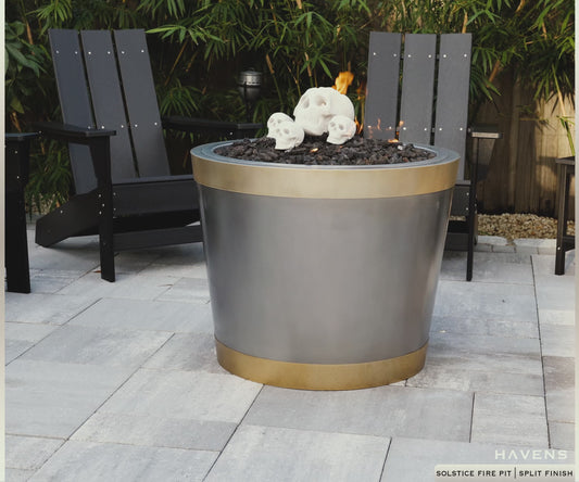 Solstice Fire Pit - Stainless