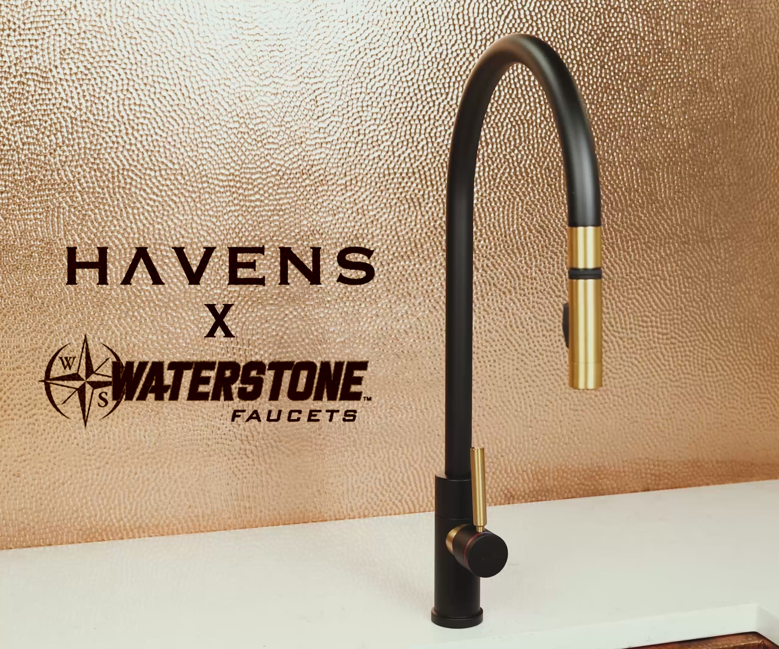 Waterstone Modern Extended Reach PLP Pulldown Faucet – Toggle Sprayer - 9350