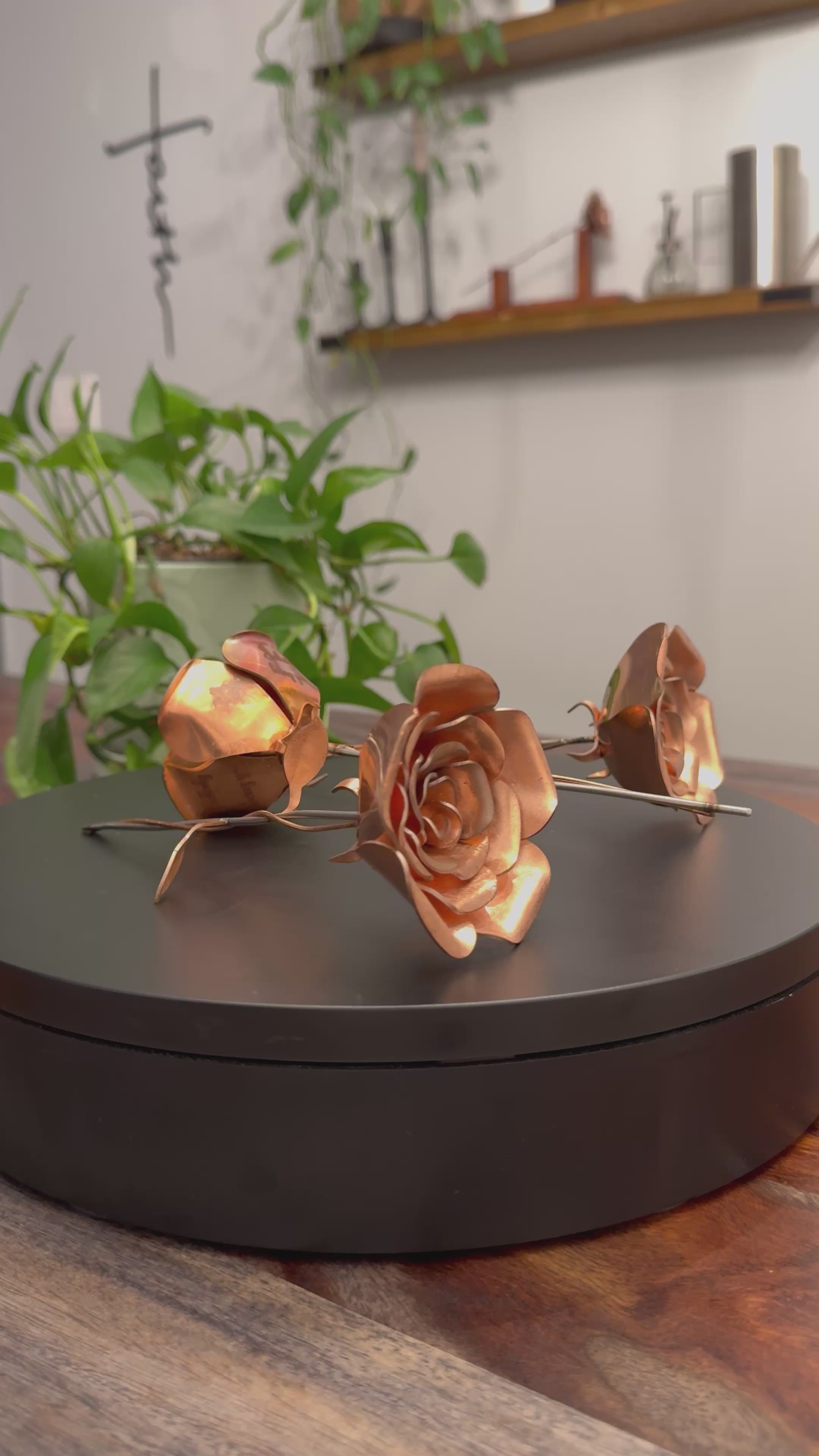 Infinity Rose - Copper & Brass