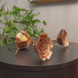 Infinity Rose - Copper & Brass