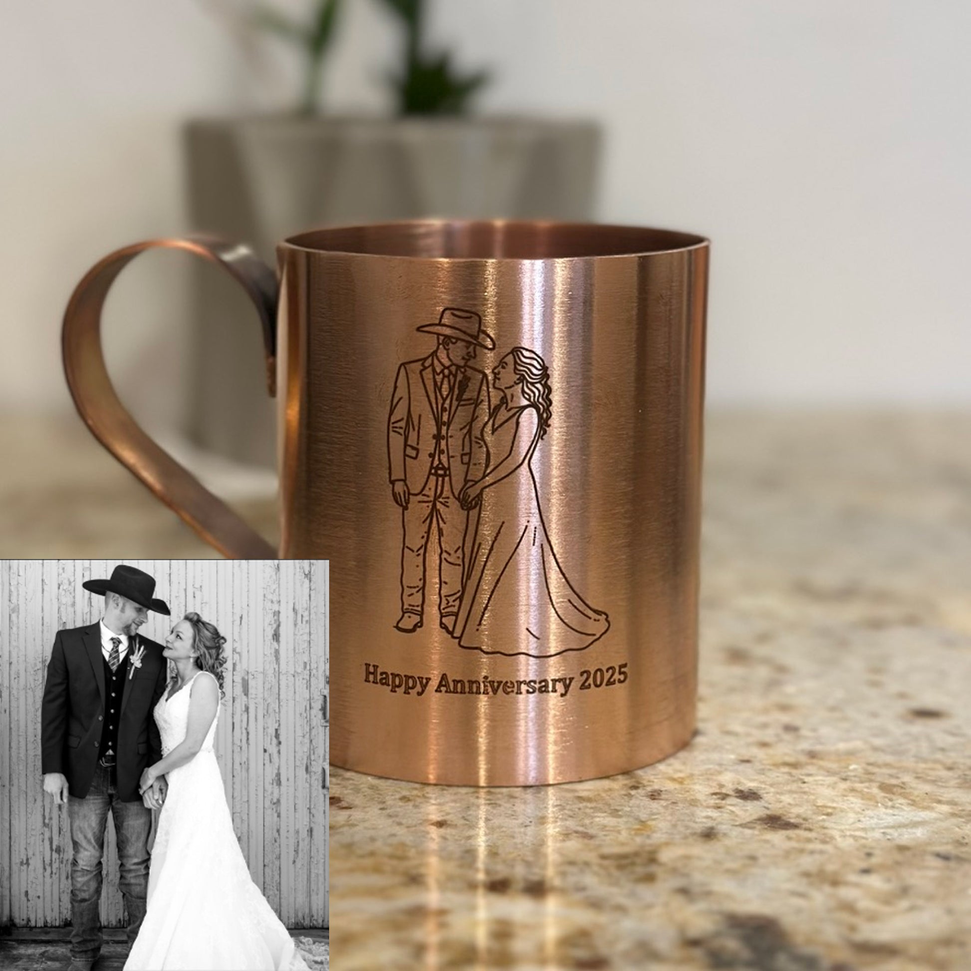 Pure Copper Mule Mugs - USA Made