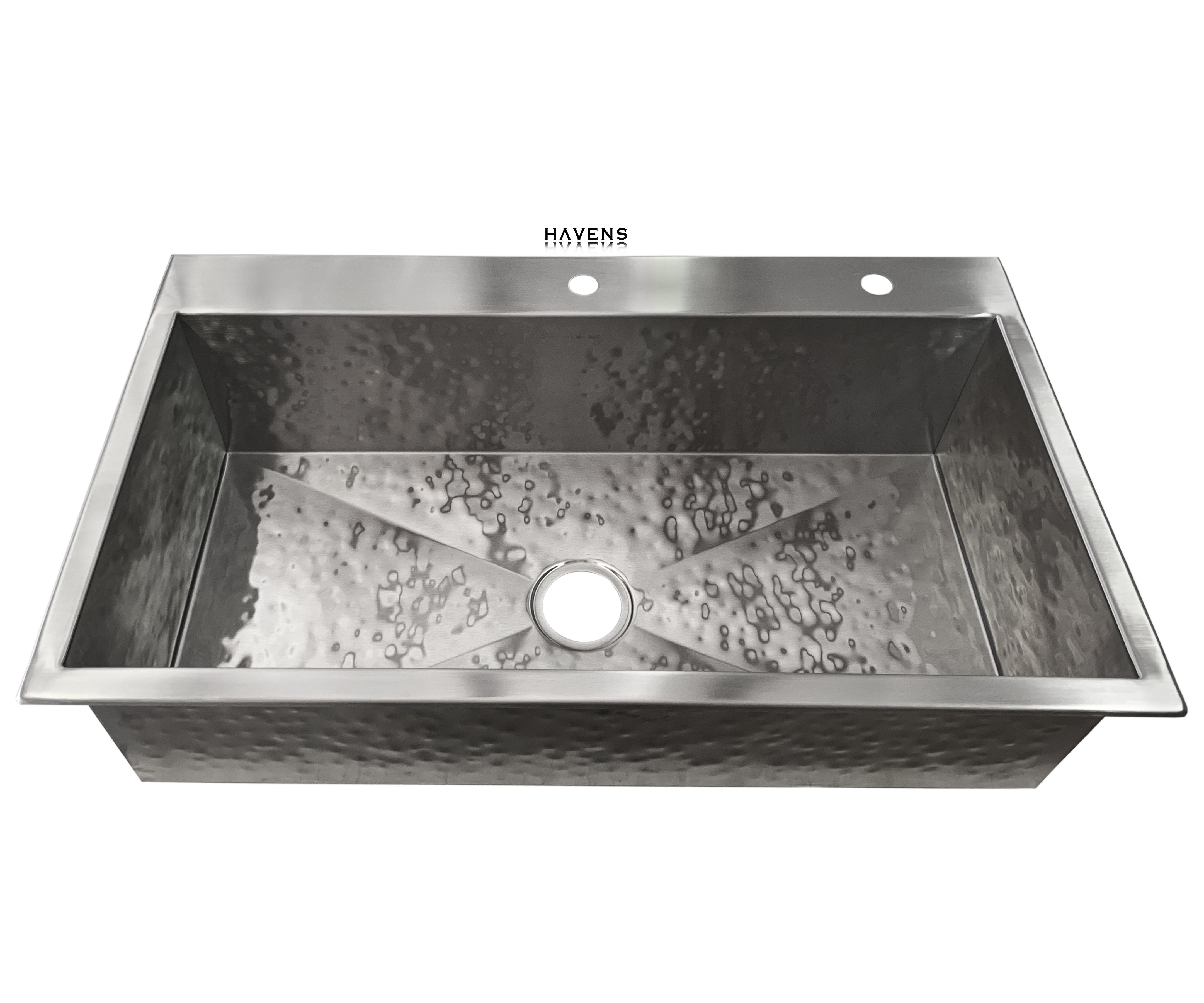Custom Topmount Sink - Stainless Steel - Havens | Luxury Metals