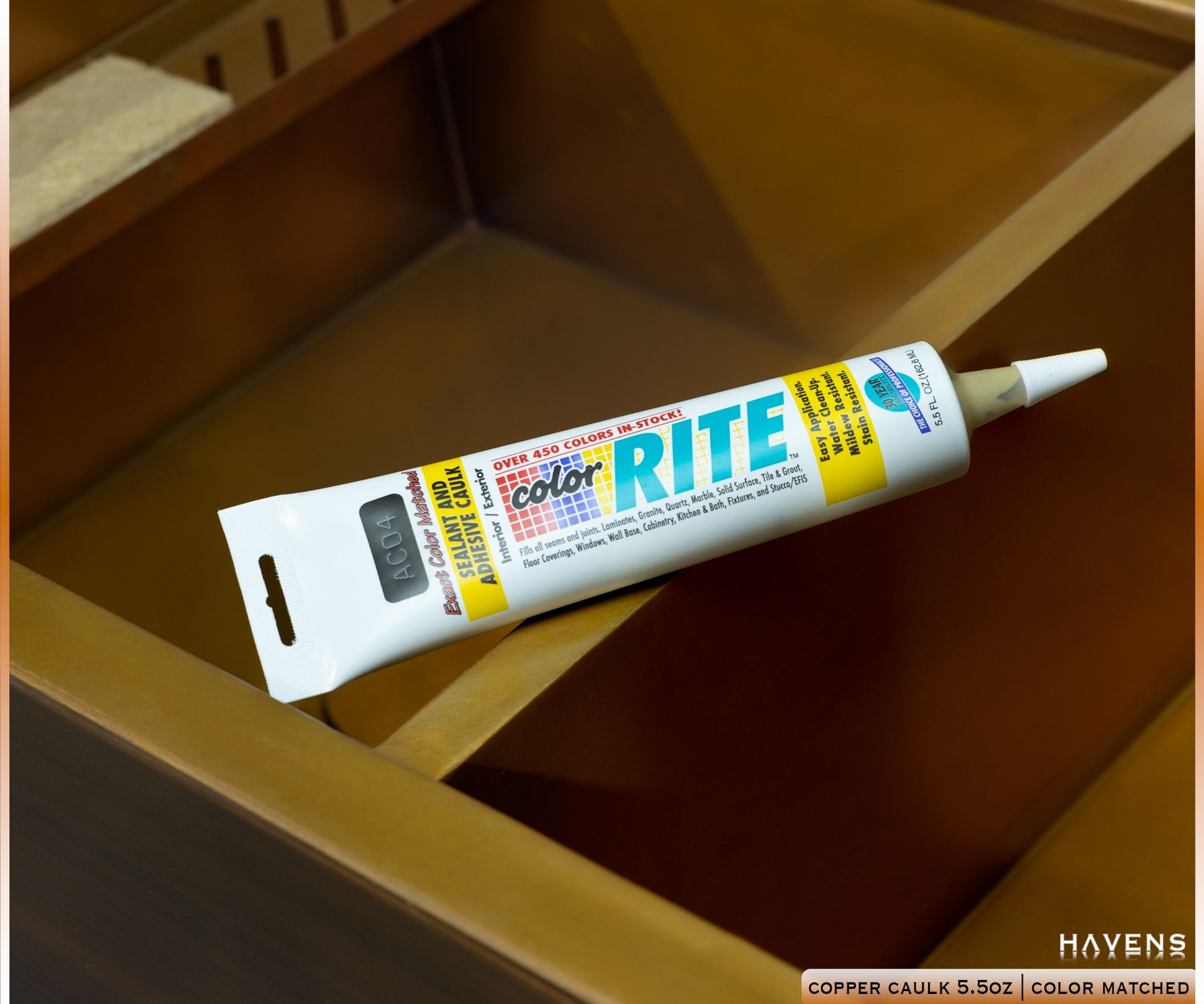 Copper Caulk For Installation - Havens | Luxury Metals