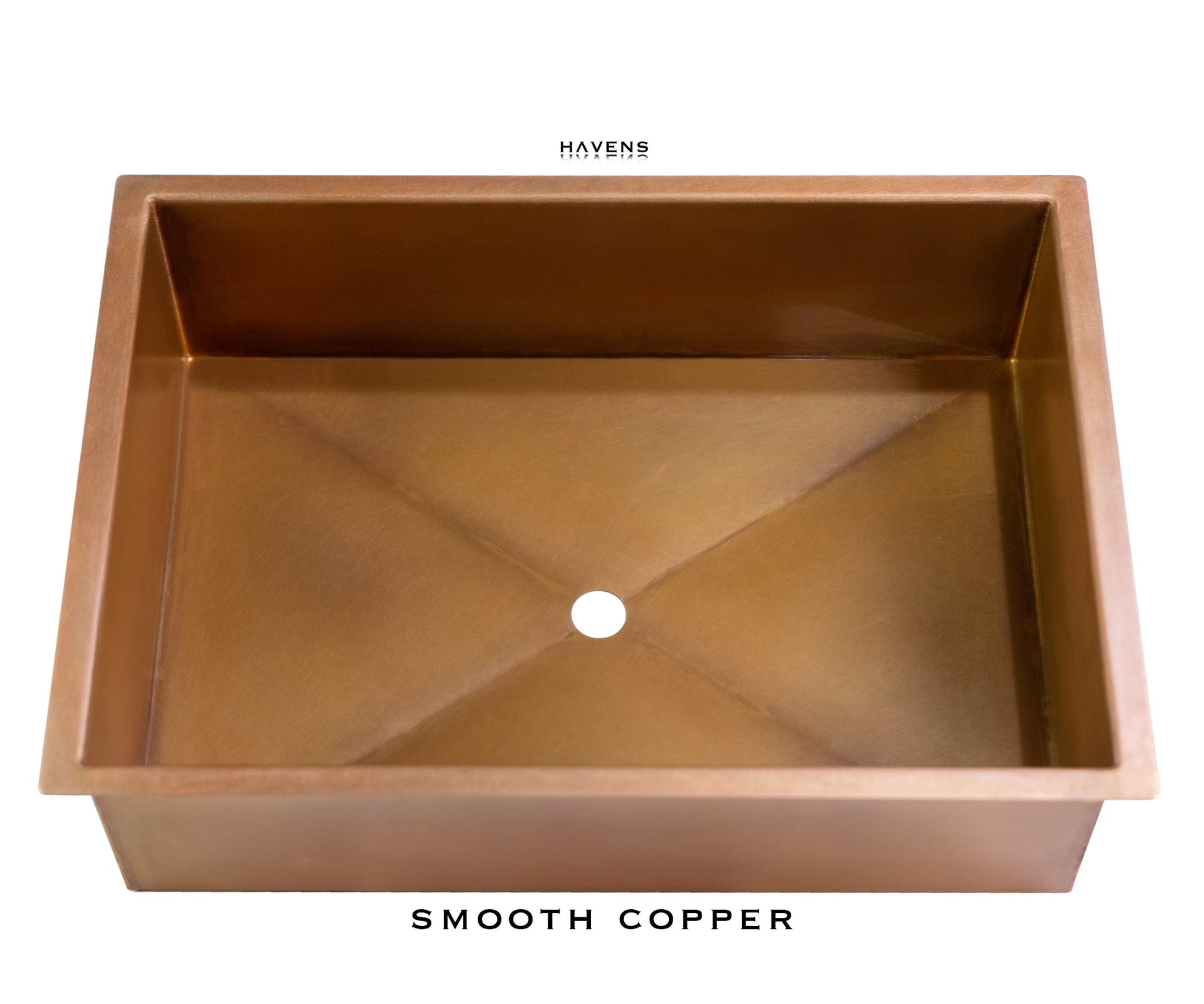 Drop-In Bowl - Pure Copper - Havens | Luxury Metals