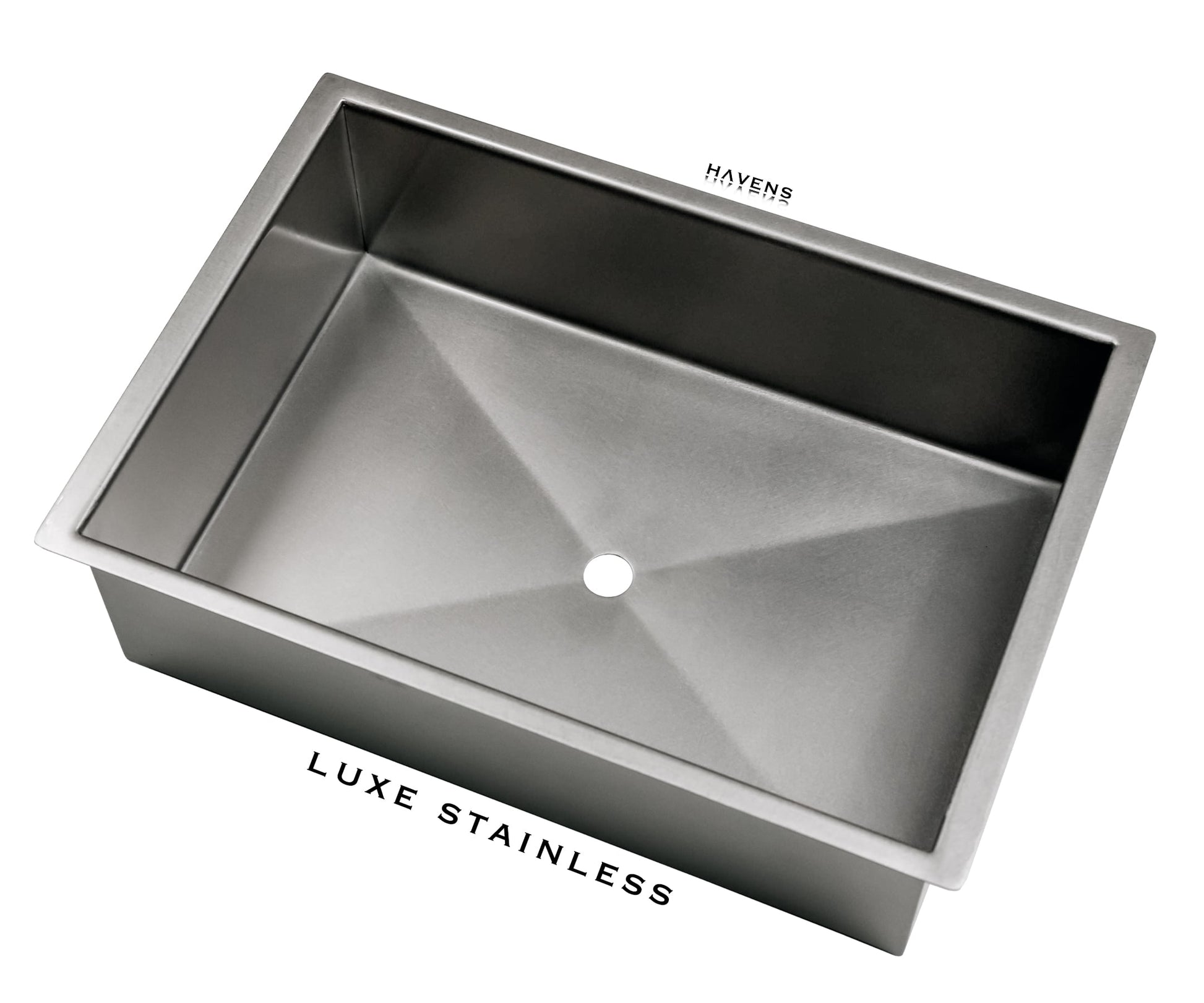 Drop-In Bowl - Stainless - Havens | Luxury Metals