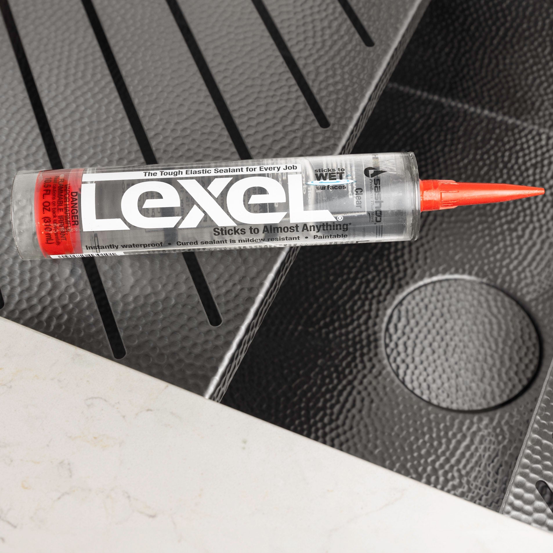 Lexel Clear Caulk - Stainless