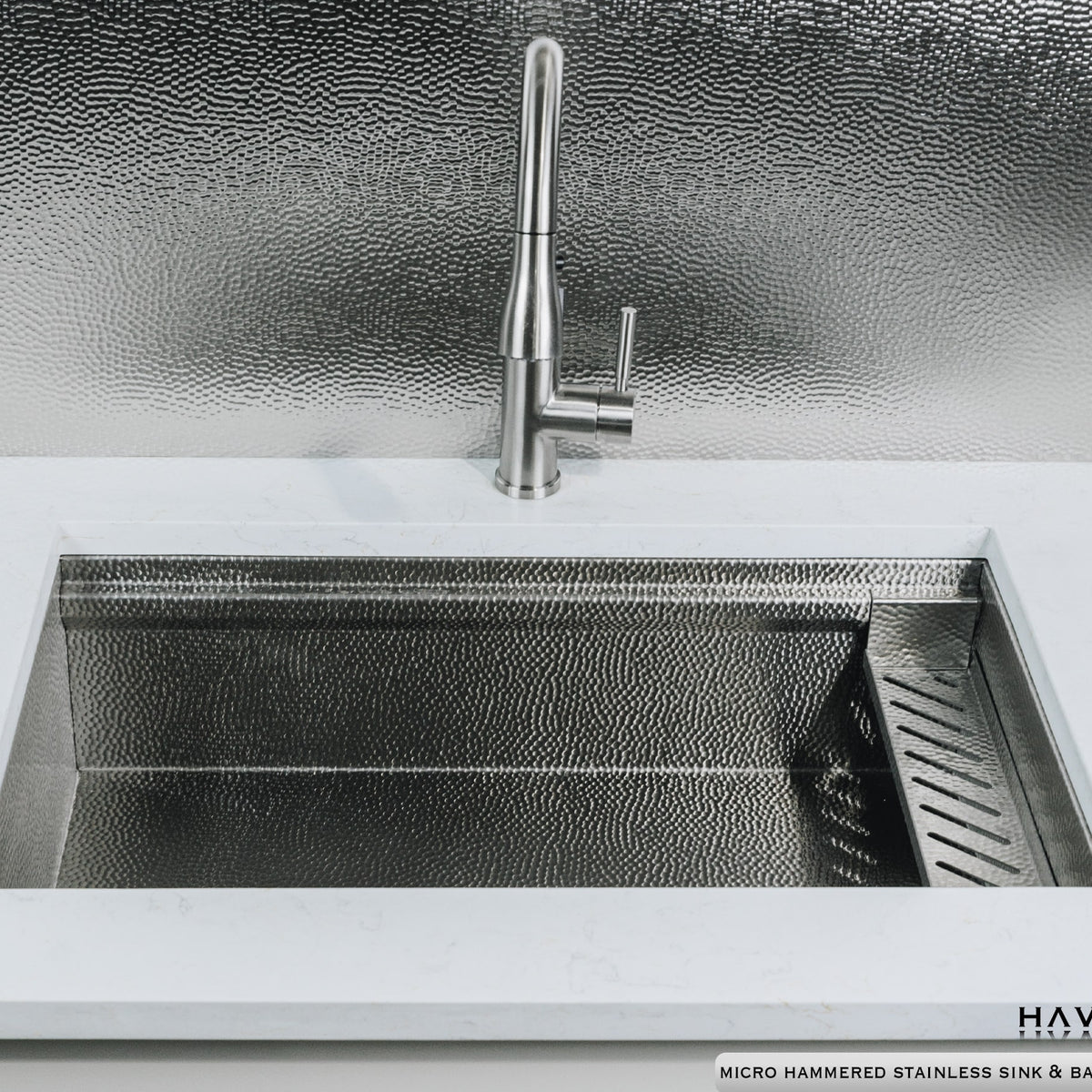 Custom Stainless Steel Kitchen Backsplash Any Size Havens Luxury