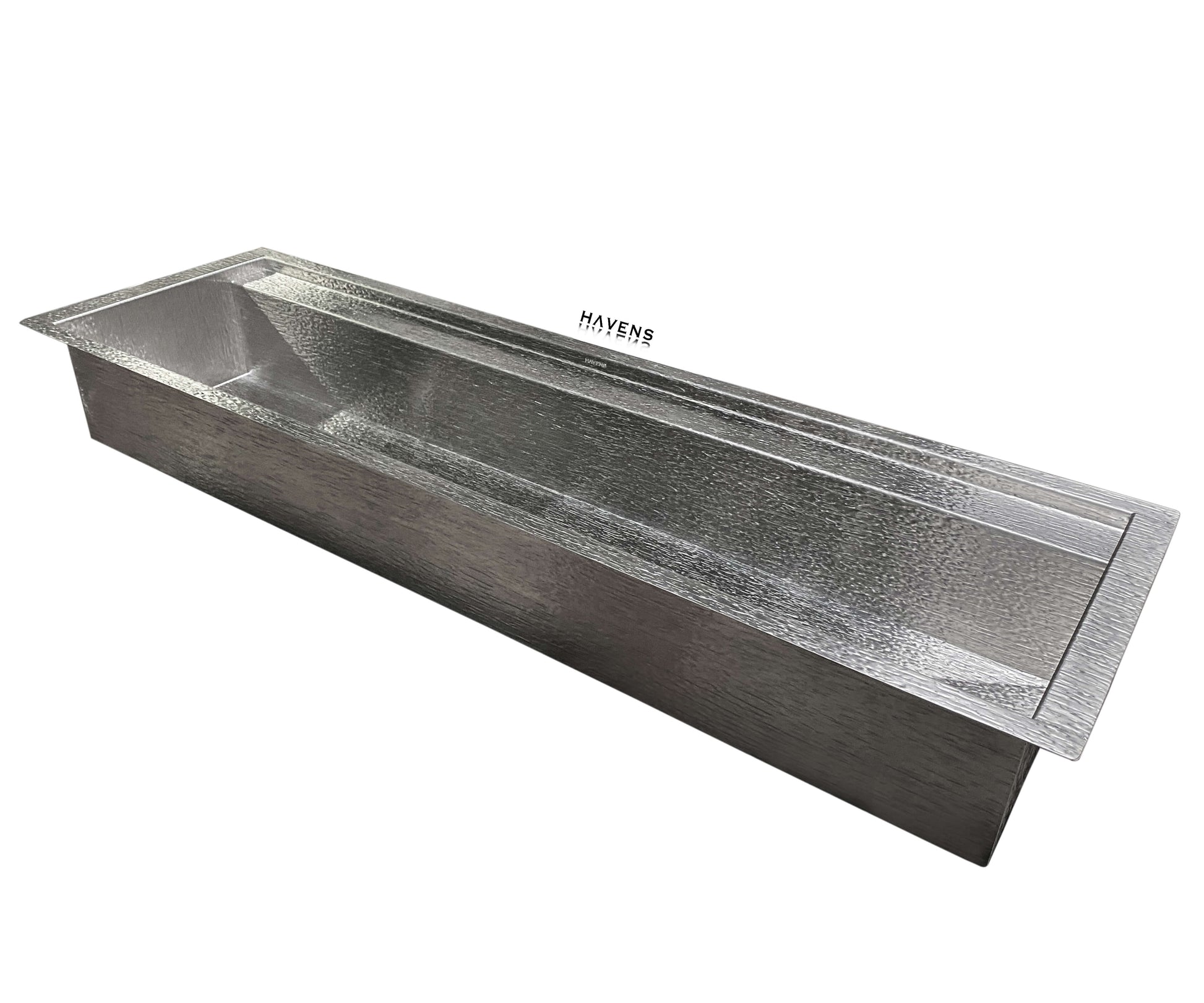 Custom Trough Sink - Stainless - Havens | Luxury Metals