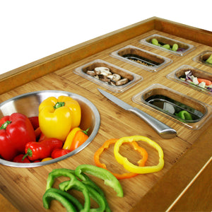 Accessory - Six Container Serving Board